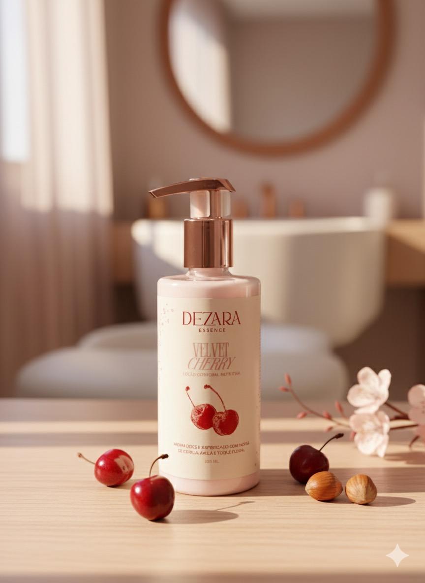 VELVET CHERRY LOÇÃO CORPORAL  250G